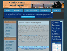 Tablet Screenshot of clarkwa.com